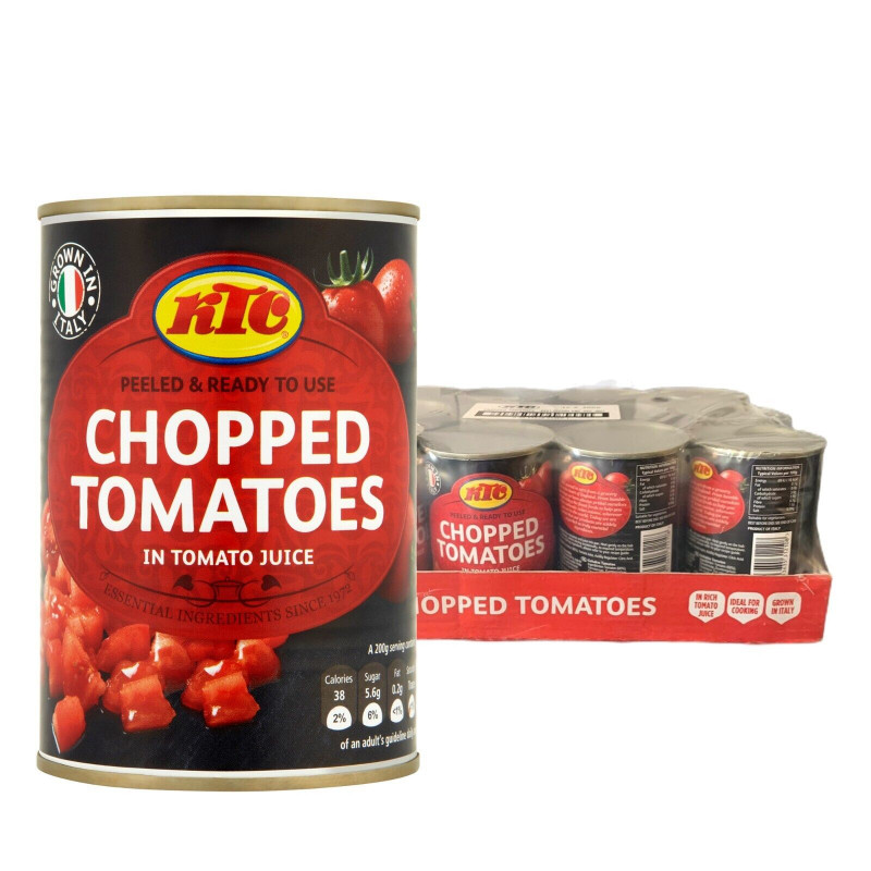 KTC Chopped Tomatoes box 12