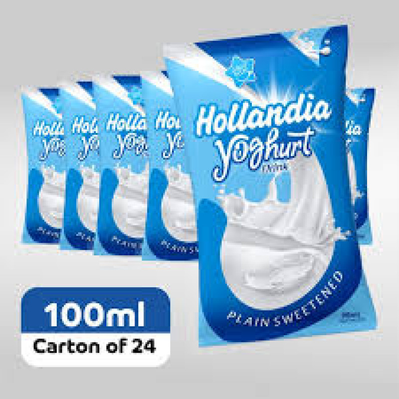 Hollandia Yoghurt Plain Sweetened carton of 24