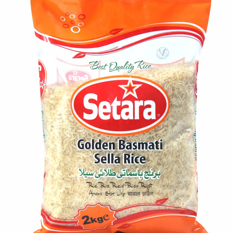 Setara Golden Sella Basmati Rice 10kg