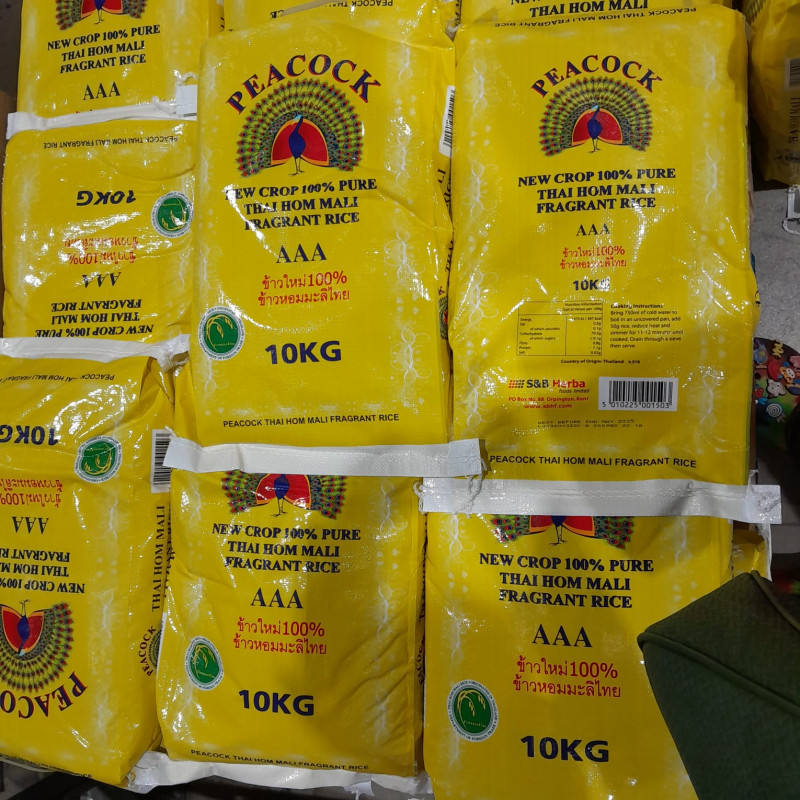 Peacock Long Grain Rice 10kg