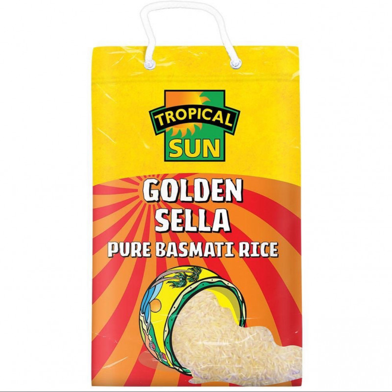 Tropical Sun Golden Sella Basmati Rice 5kg