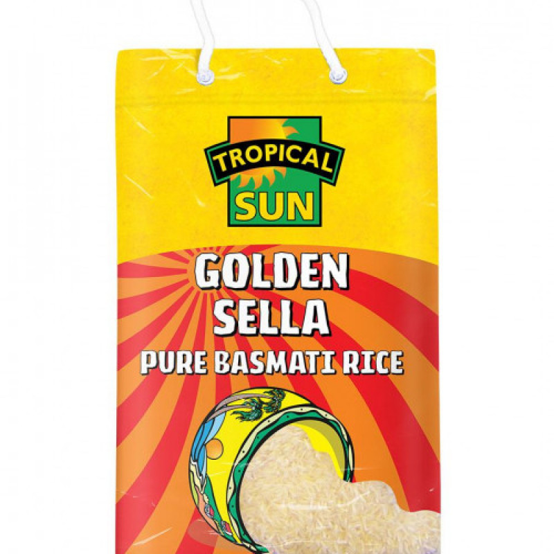 Tropical Sun Golden Sella Basmati Rice 10kg