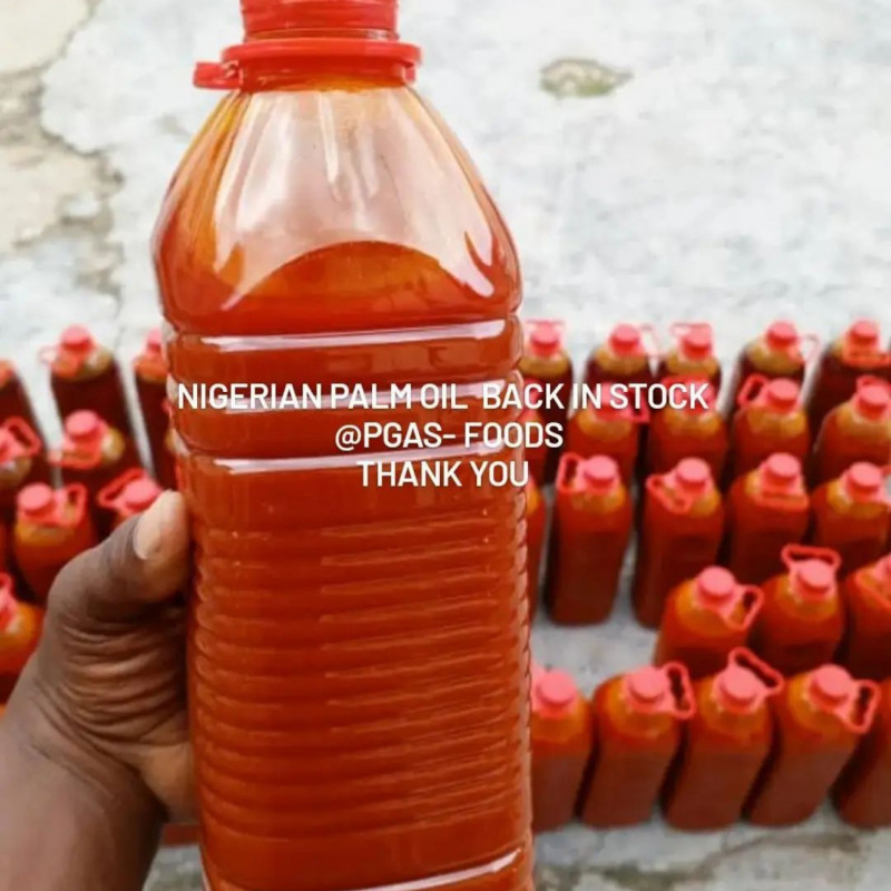 Nigerian palm oil 1Liter  Epo pupa