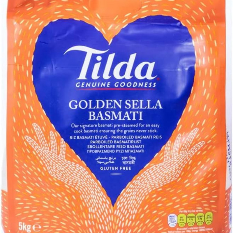 Tilda Golden Sella Basmati 5kg