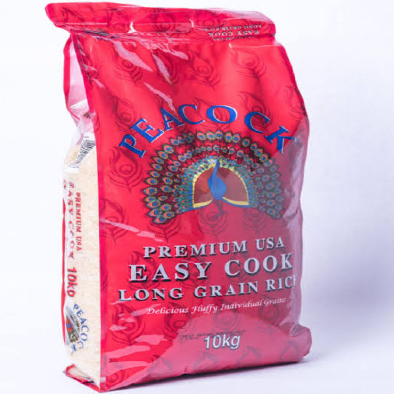 Peacock Easy Cook Rice 10kg