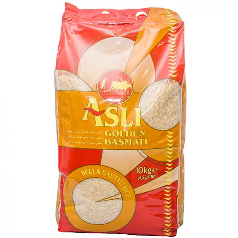 Asli Golden Sella Basmati Rice 10kg