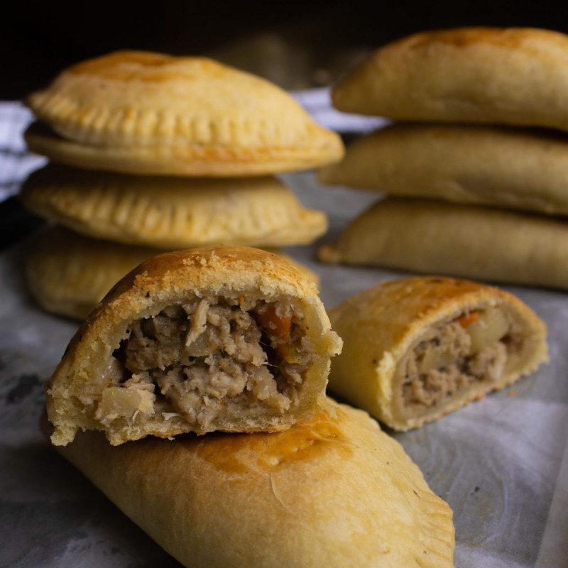 Nigerian Oven Baked Chicken Pies