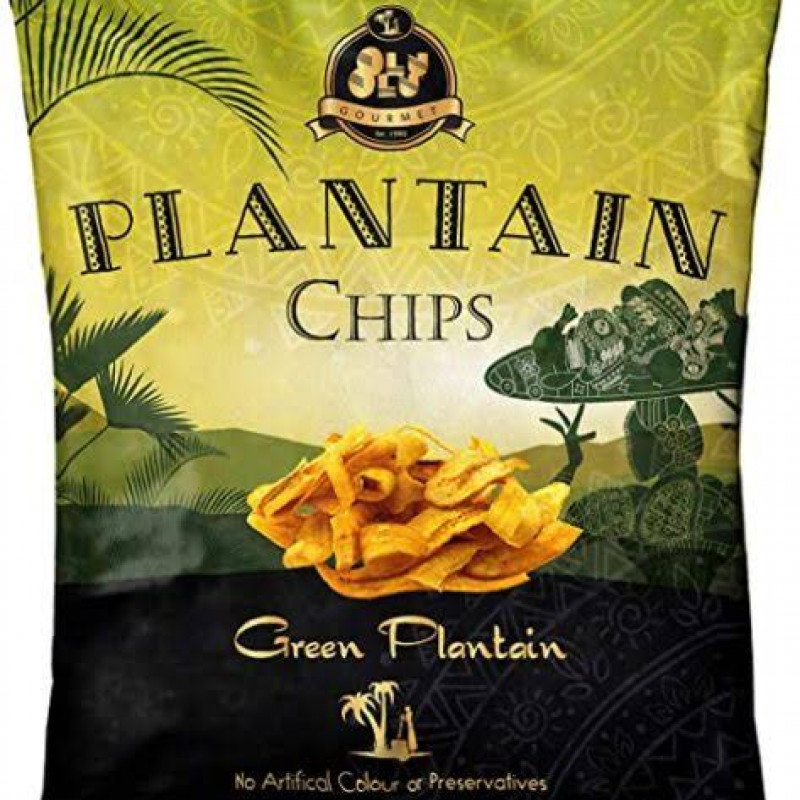 Olu Olu Green Plantain Chips 60g