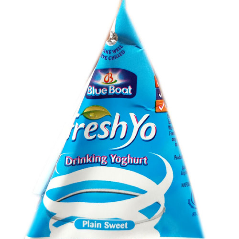 Blue boats  Fresh yo Nigerian  yoghurt  115ML