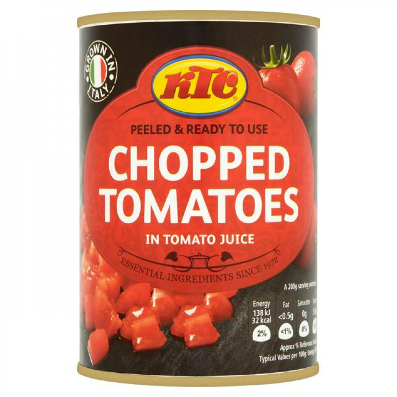 KTC Chopped Plum Tomatoes 400g