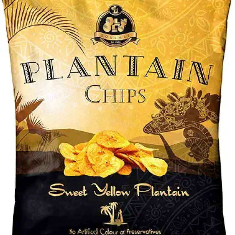 Olu Olu Sweet Yellow Plantain chips