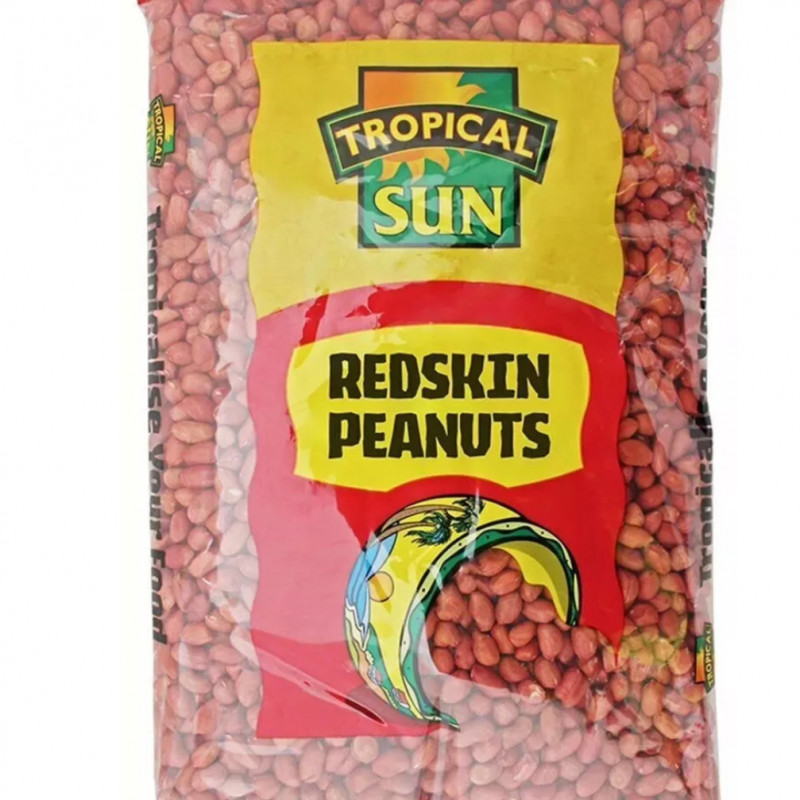 Tropical sun Redskin  peanut 500g