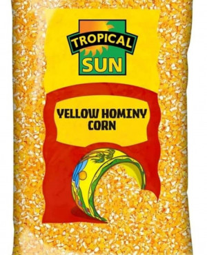 Tropical sun yellow hominy corn 2kg