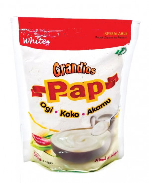 Grandiose  white  pap  Akamu   Powdered 500g