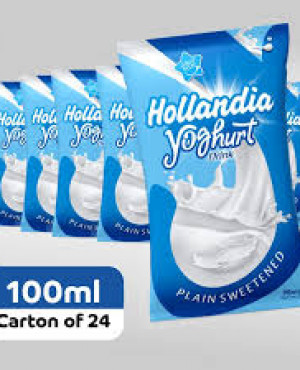 Hollandia Yoghurt Plain Sweetened carton of 24