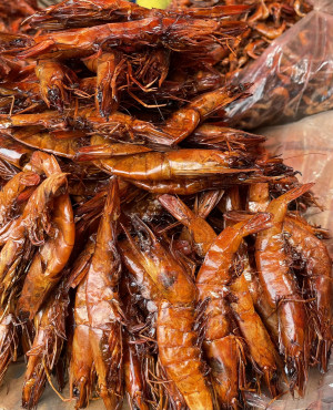 Smoked Big Prawns(Ede Pupa) 180g