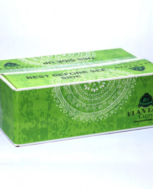 Olu Olu  Green salted Plantain Chips 24 in Box