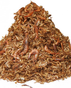 Oron clean Crayfish  half bucket  unblended  stones free 500g