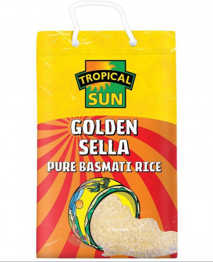 Tropical Sun Golden Sella Basmati Rice 5kg