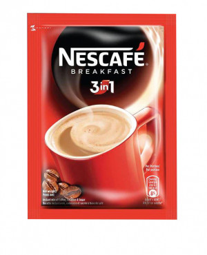 Nescafe Breakfast sachets  25g 3 in one  pack