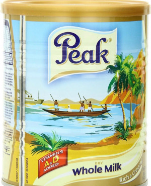 Peak Milk Powder Whole Milk ( long life powdered Milk) 900g