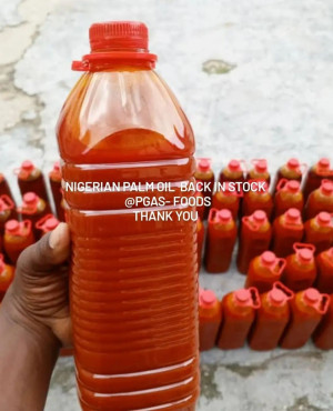 Nigerian palm oil 1Liter  Epo pupa