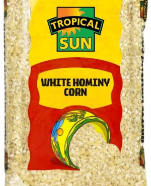 Tropical sun White hominy corn 500g