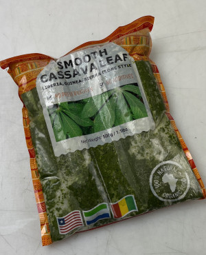 Frozen cassava pondu leaves 500g