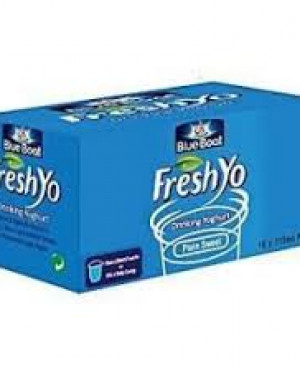 Blue boats  Fresh yo Nigerian  yoghurt  115ML x16