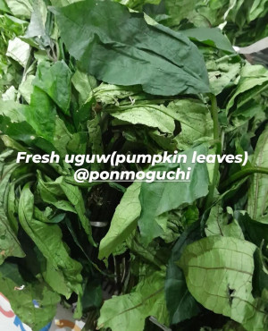 Fresh Ugwu Leaves(Pumpkin leaves)