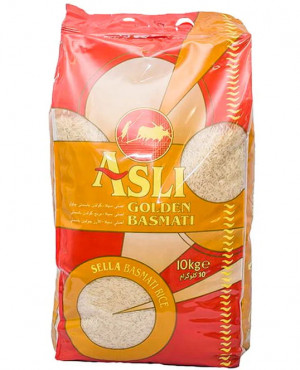 Asli Golden Sella Basmati Rice 10kg