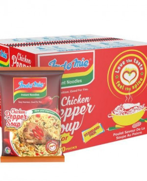 Indomie peppersoup noodles