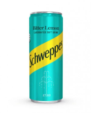 Schweppes Bitter lemon can 33cl