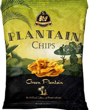 Olu Olu Green Plantain Chips 60g