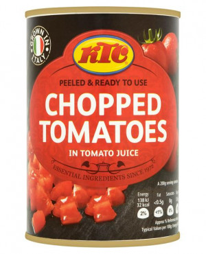 KTC Chopped Plum Tomatoes 400g