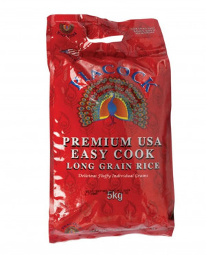 Peacock Easy Cook Rice 5kg