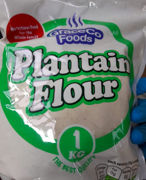 GraceCo Plantain Flour Elubo ogede 1kg