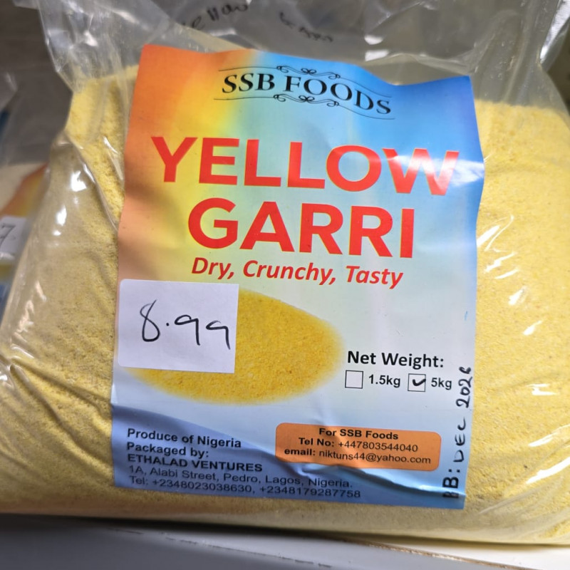 SSB Foods Yellow Garri