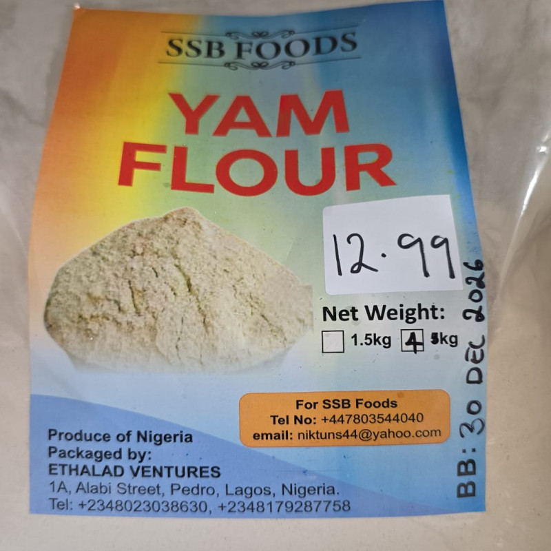 SSB Foods Yam Flour