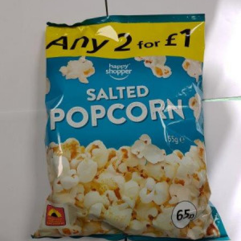 Salted Popcorn