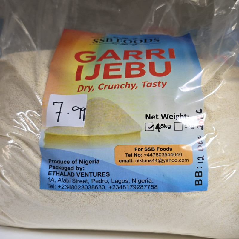 SSB Foods Garri Ijebu