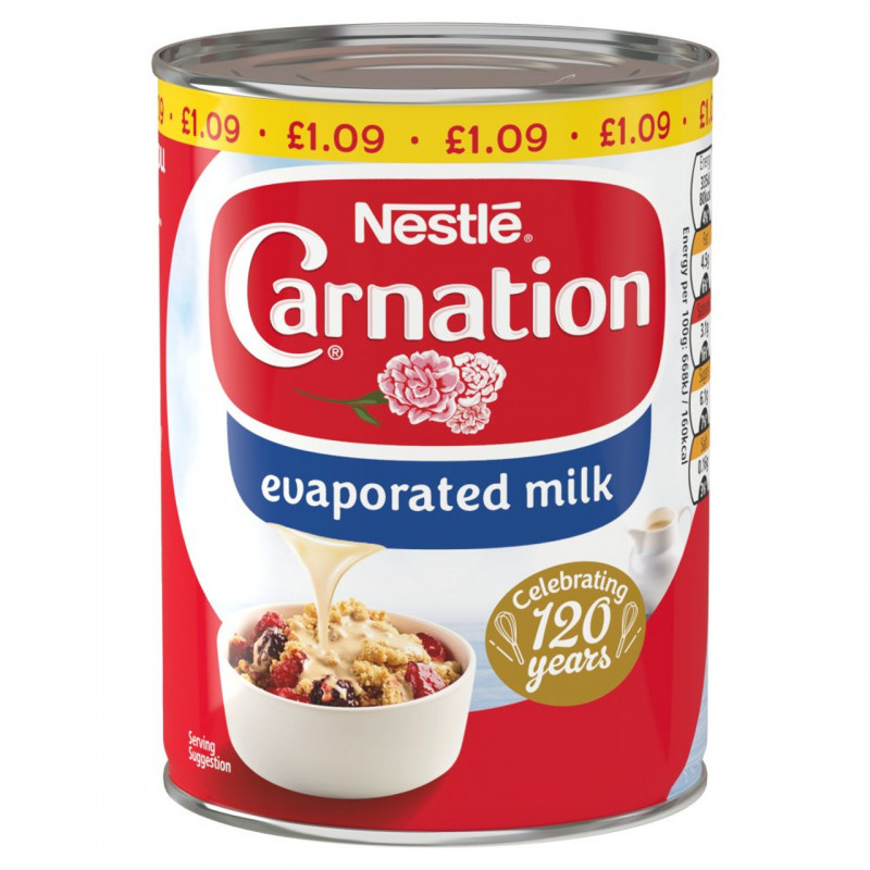 Nestle Carnation Topping Evaporated Milk