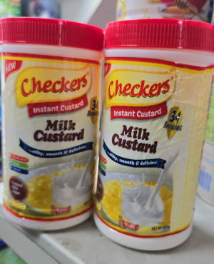 Checkers Milk Custard