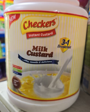 Checkers Milk Custard