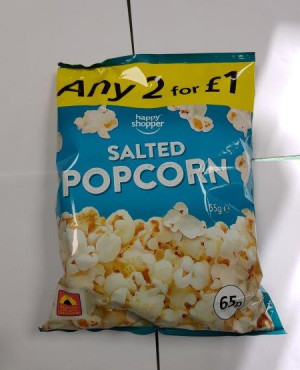 Salted Popcorn