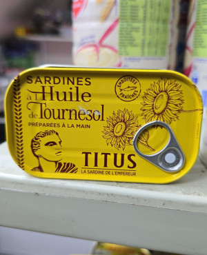 Huile Titus Sardines