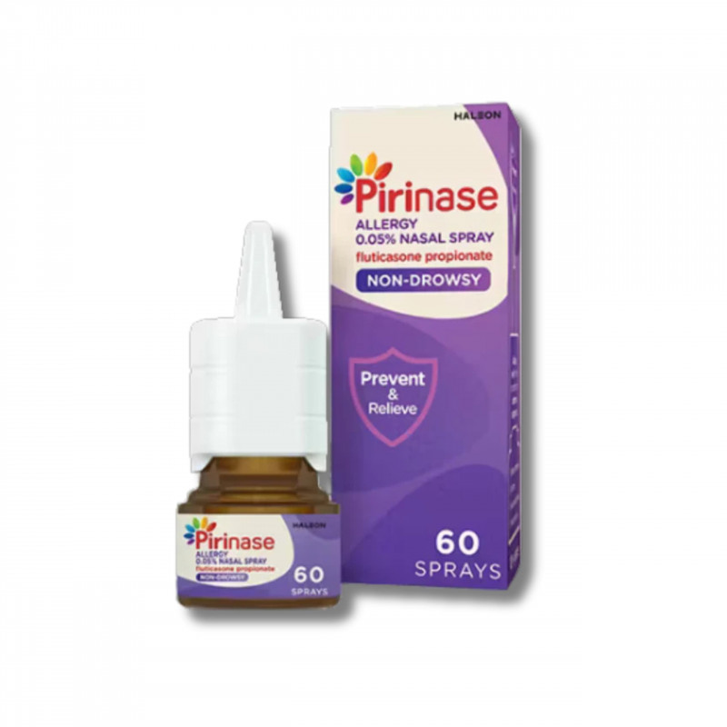 Pirinase Allergy 0.05% Nasal Spray - 60 dose (Expiry 06/25)