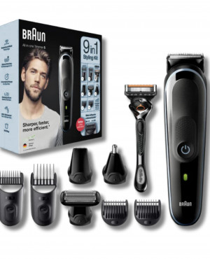 Braun All-in-one 9 in 1 Trimmer Hair Clipper Body Groomer