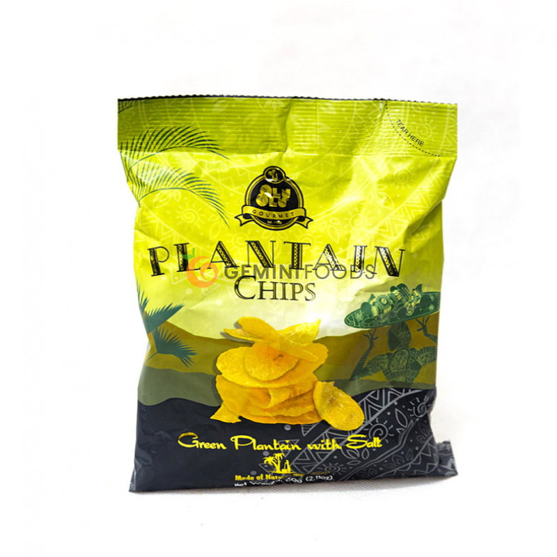 Olu Olu Plantain Chips(green)