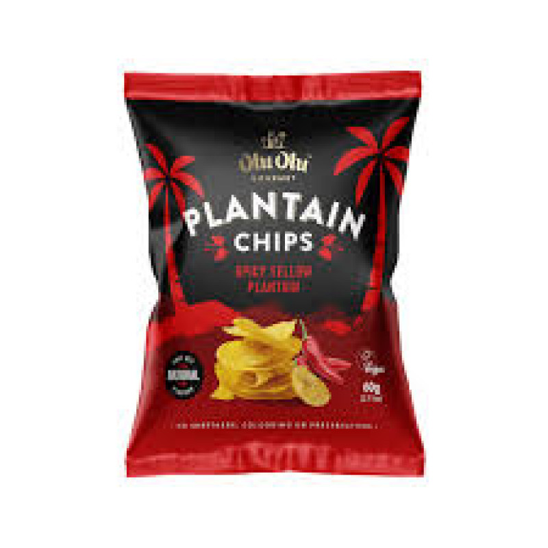 Olu Olu Plantain Chips (Chilli)